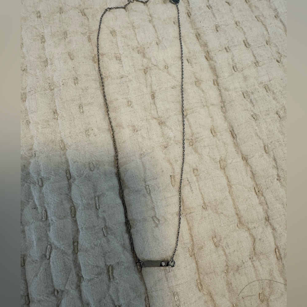 Silver necklace
